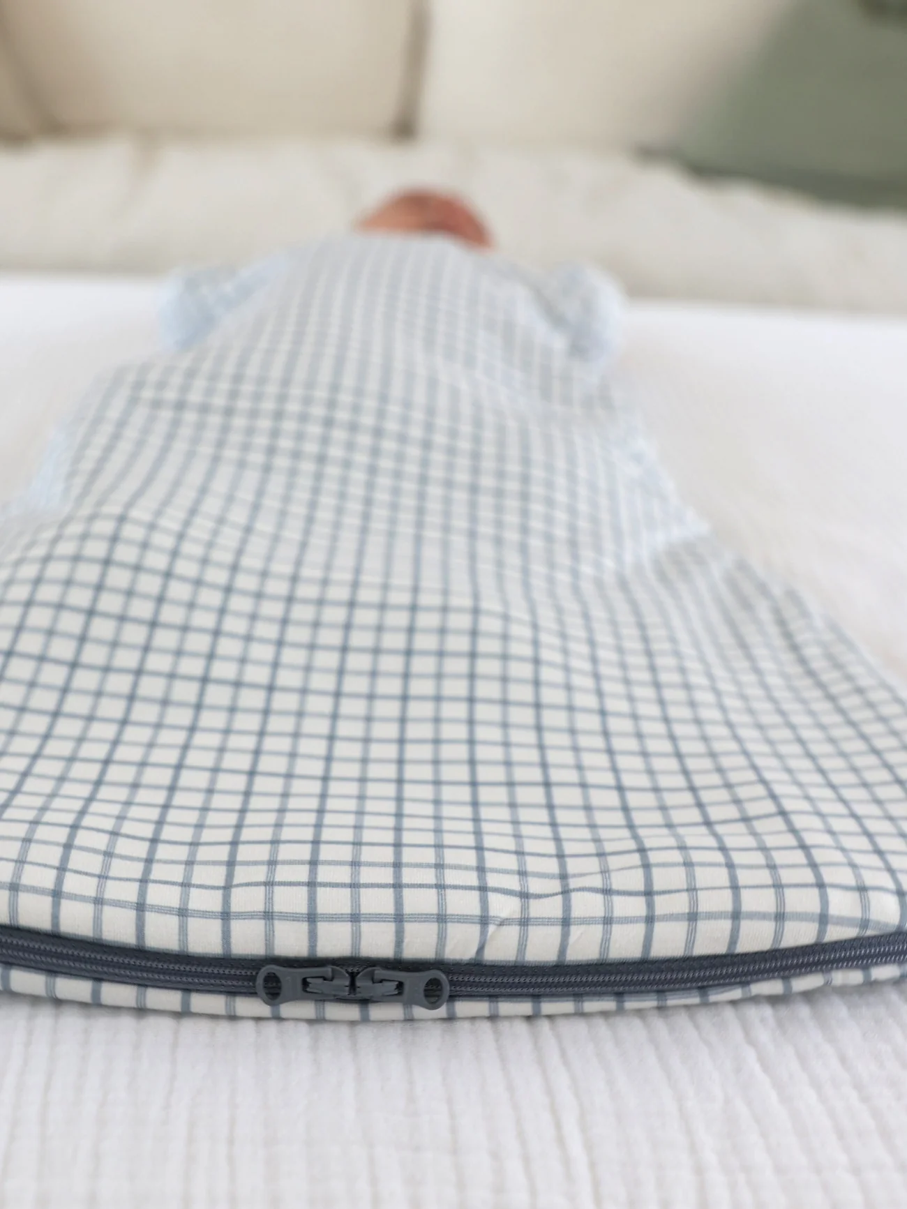 gunamuna - Swaddle Sleep Sack - Checkmate