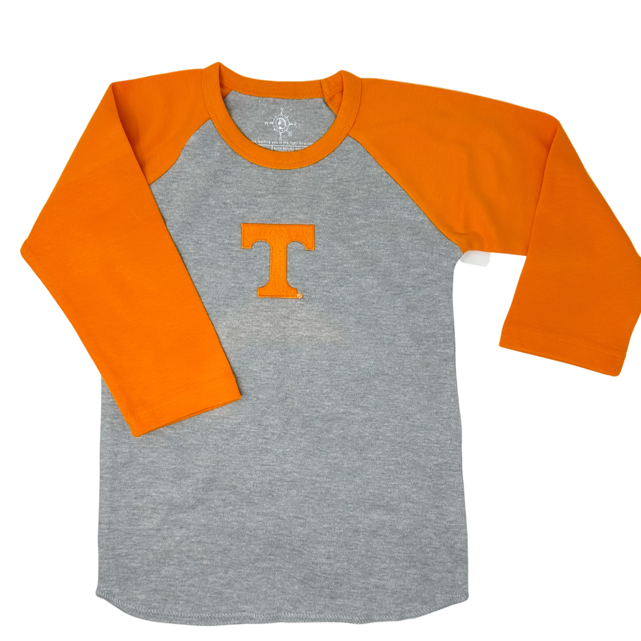 Creative Knitwear - Baseball Shirt - TN Orange