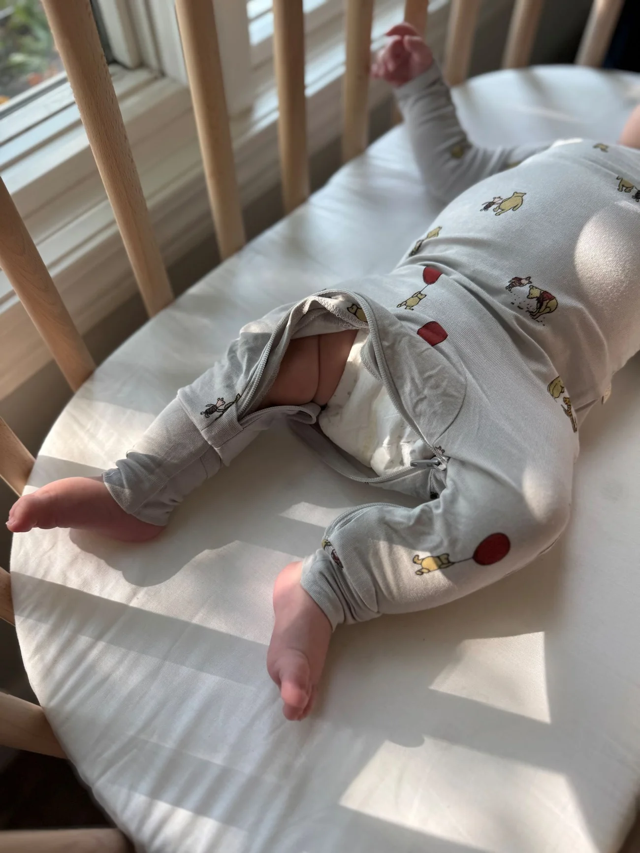 Gunamuna - Convertible Footie Romper - Pooh