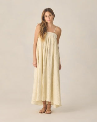 Rylee + Cru - Malea Dress - Citron Stripe