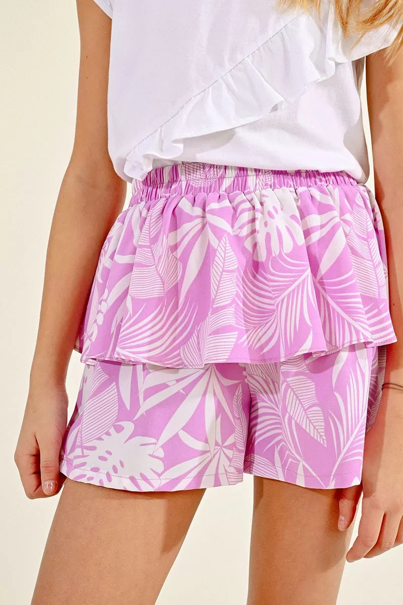 Molly Bracken - Girls Woven Shorts - Liliac Tahiti *FINAL SALE*