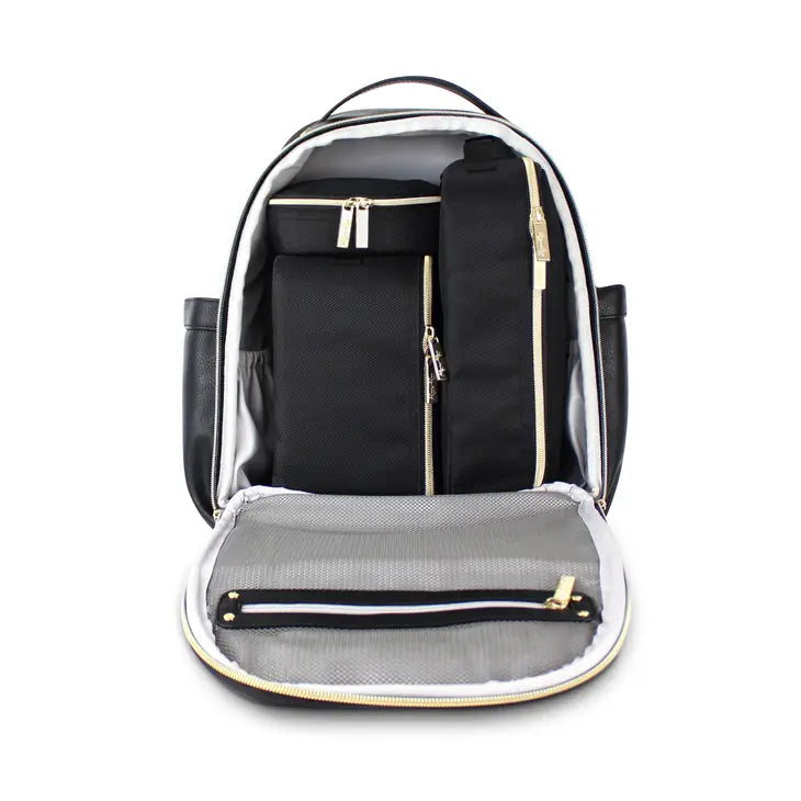 Itzy Ritzy - Black & Silver Pack Like a Boss Diaper Bag Packing Cubes