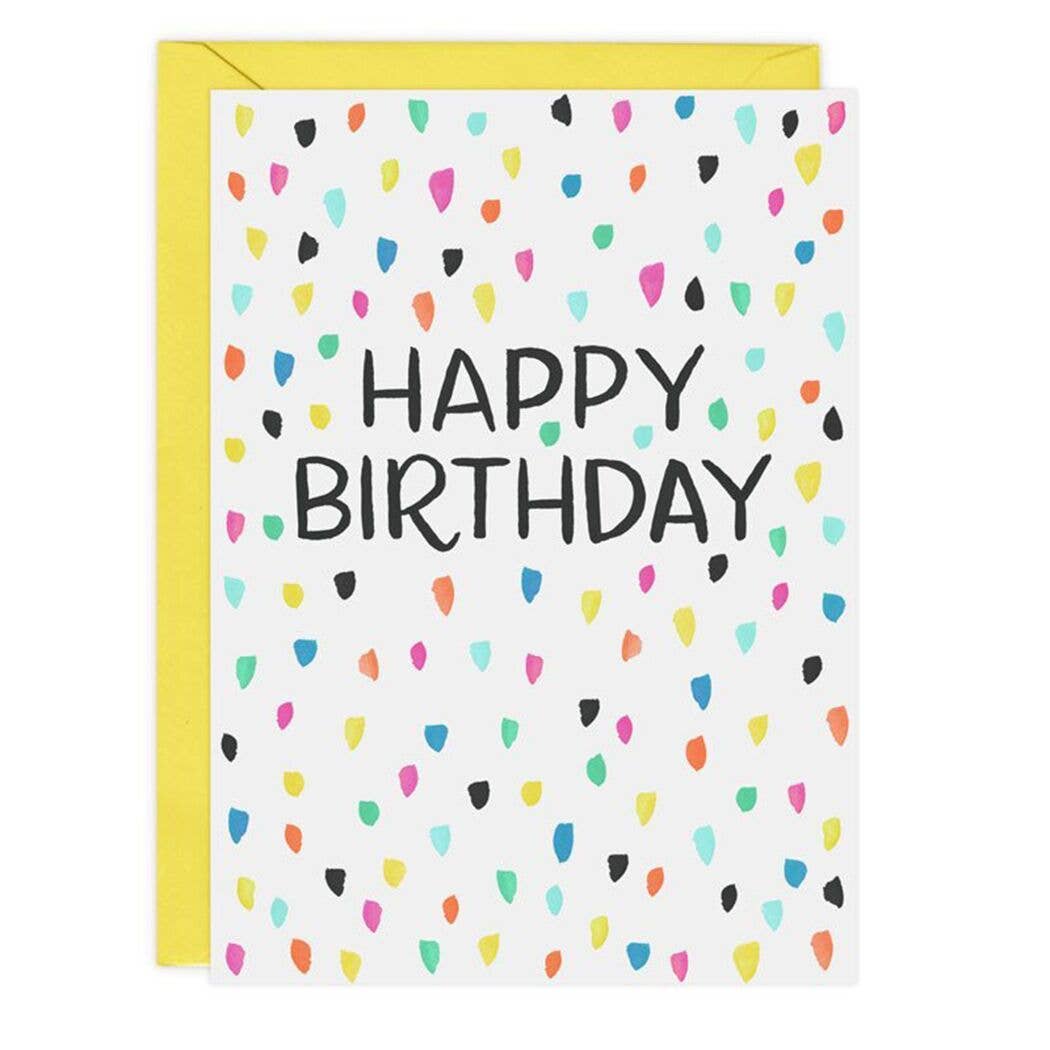 LoveLight Paper - Confetti - Birthday Card