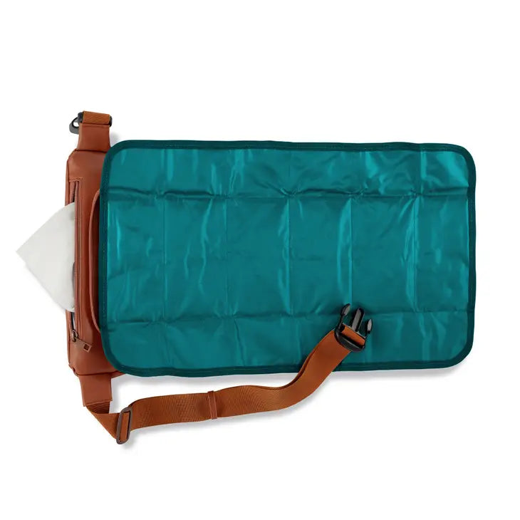 Kibou - Diaper Belt Bag - Brown Vegan Leather