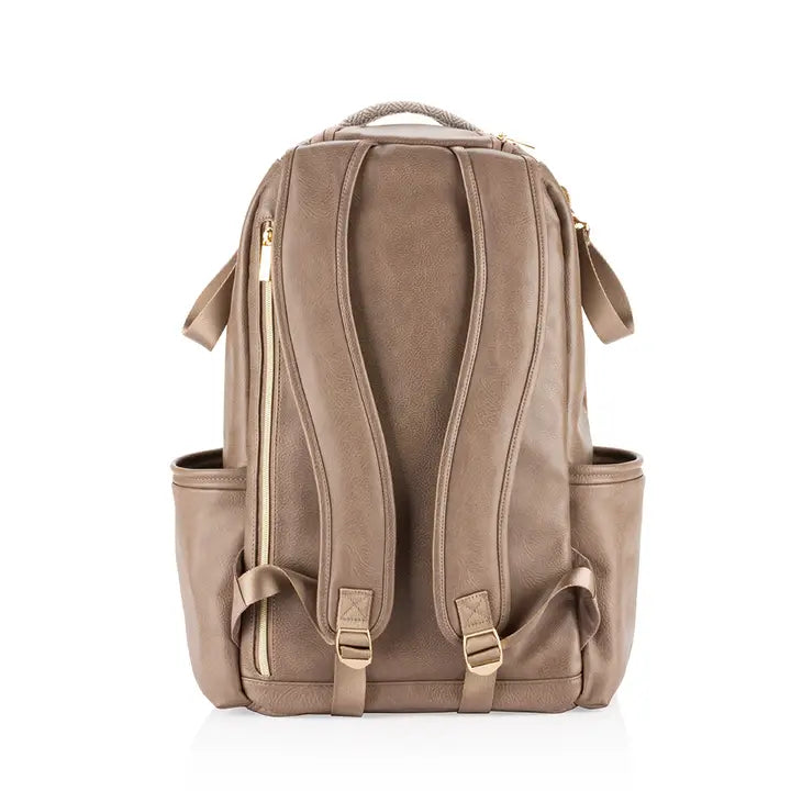 Itzy Ritzy - Vanilla Latte Boss Plus Backpack Diaper Bag