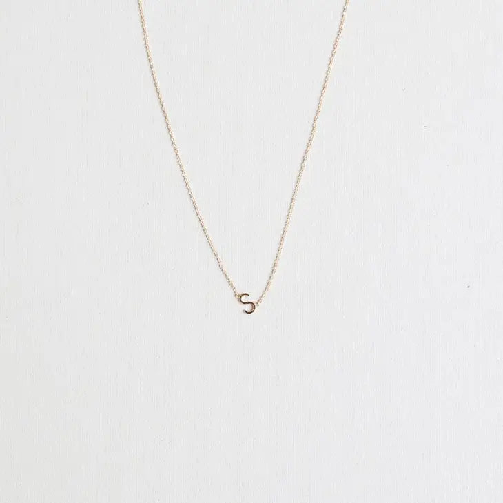 Michelle McDowell - Gold Luxe Initial Necklace