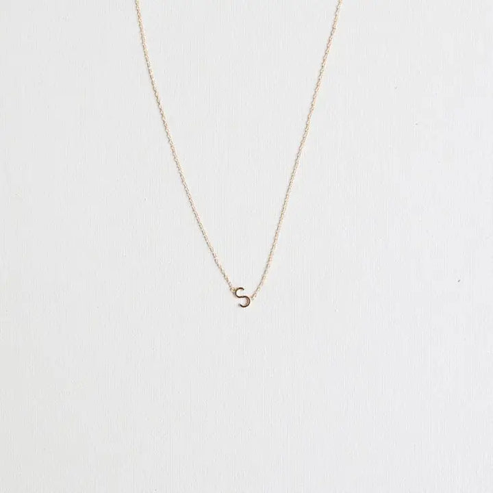 Michelle McDowell - Gold Luxe Initial Necklace