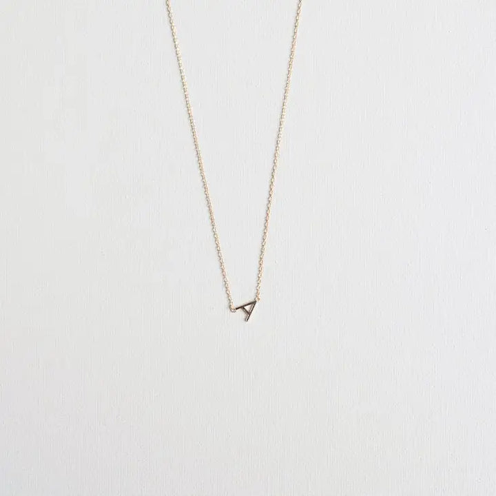Michelle McDowell - Gold Luxe Initial Necklace