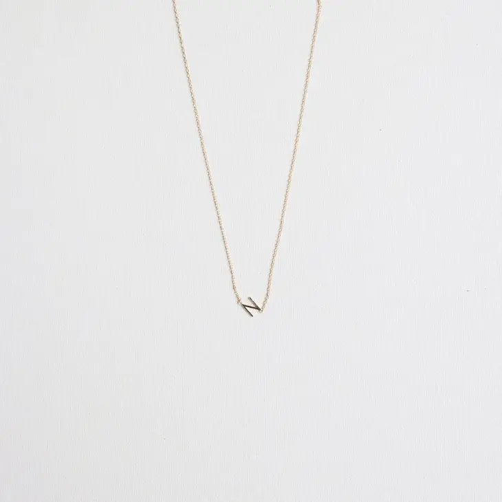 Michelle McDowell - Gold Luxe Initial Necklace