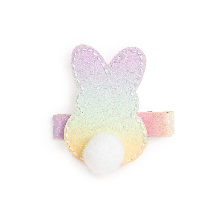 Sweet Wink - Pastel Rainbow Easter Bunny Clip - Kids Hair Clip *FINAL SALE*