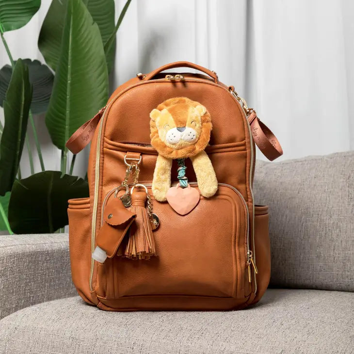 Itzy Ritzy - Cognac Boss Plus Backpack Diaper Bag