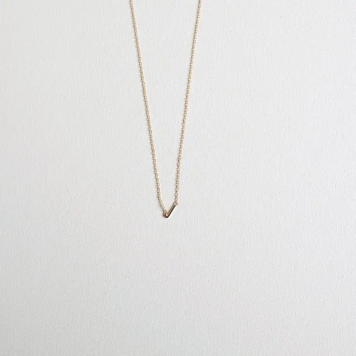 Michelle McDowell - Gold Luxe Initial Necklace