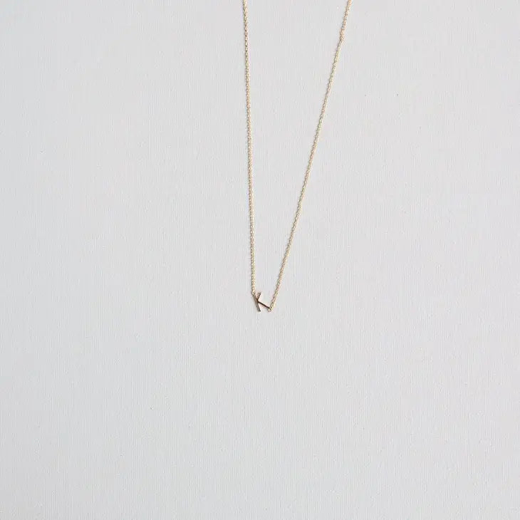 Michelle McDowell - Gold Luxe Initial Necklace