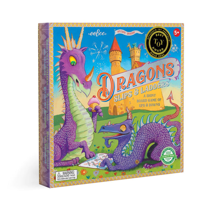 Eeboo -  Dragons Slips and Ladders Board Game