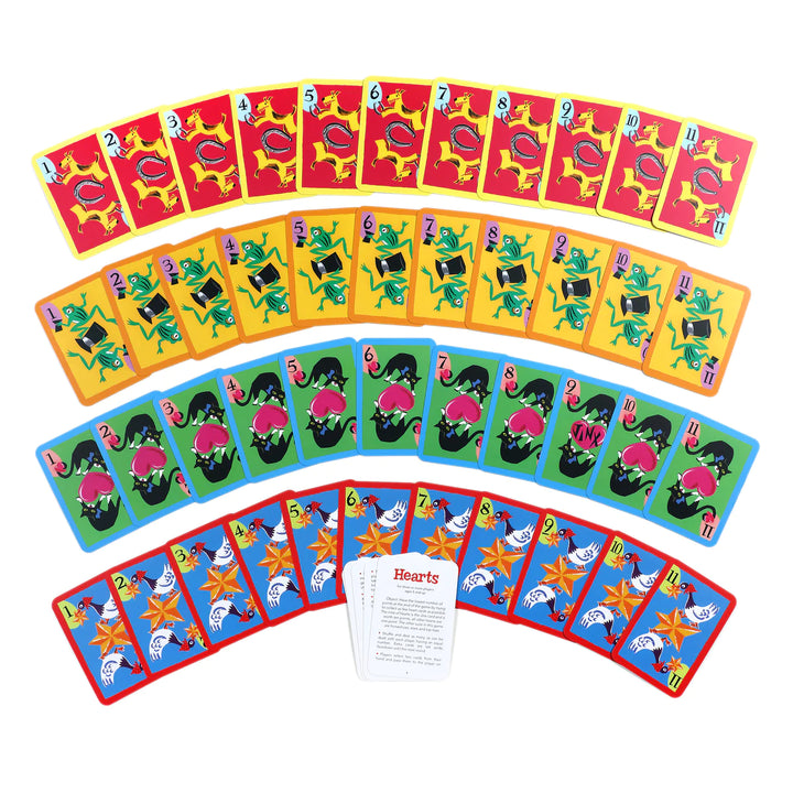 Eeboo -  Hearts Playing Cards