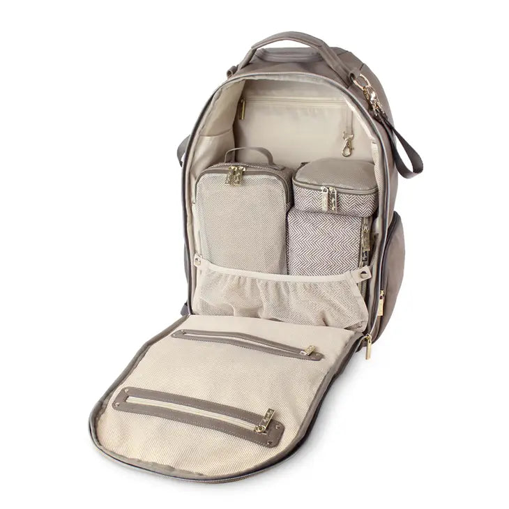 Itzy Ritzy - Taupe Pack Like a Boss Diaper Bag Packing Cubes
