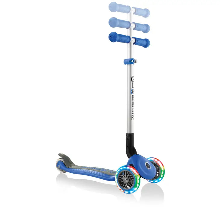 Globber Scooters - Kids Primo Foladable with Lights - Blue