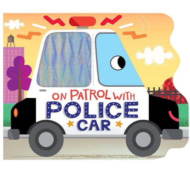 Little Hippo Books - On Patrol with Police Car