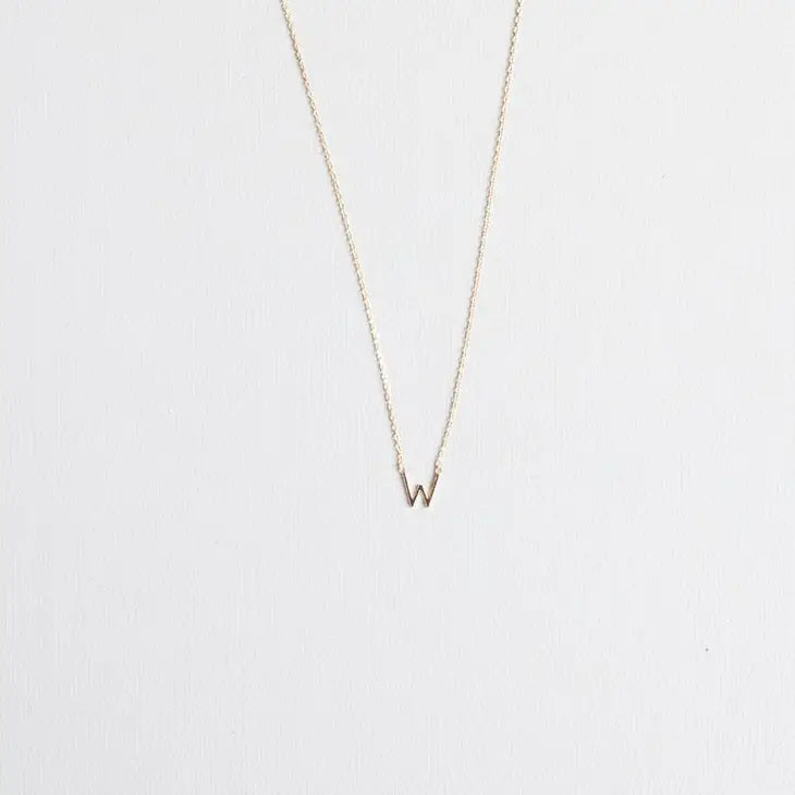 Michelle McDowell - Gold Luxe Initial Necklace