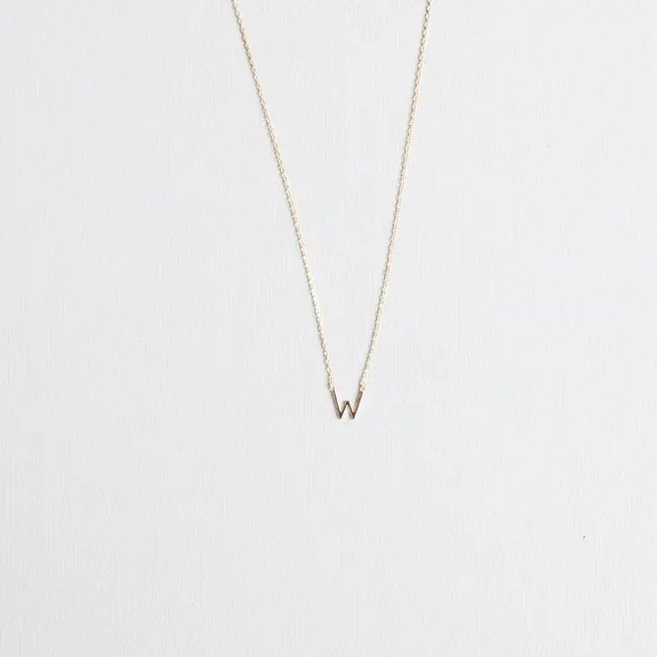 Michelle McDowell - Gold Luxe Initial Necklace