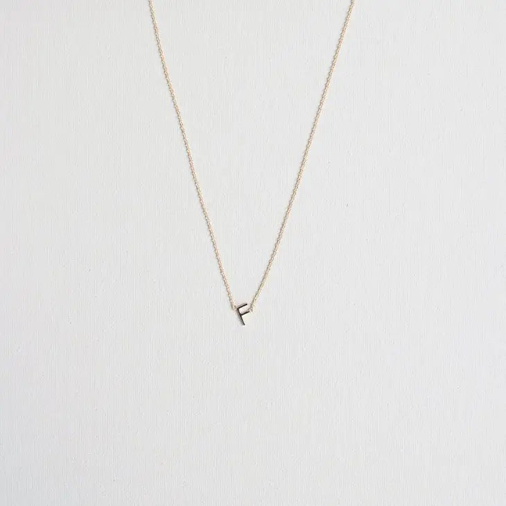 Michelle McDowell - Gold Luxe Initial Necklace
