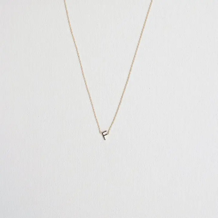 Michelle McDowell - Gold Luxe Initial Necklace