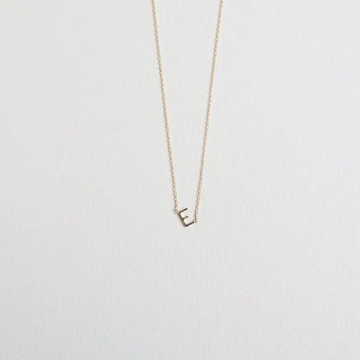 Michelle McDowell - Gold Luxe Initial Necklace