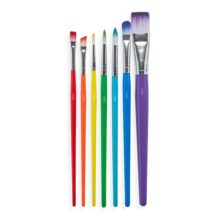 Ooly - Lil' Paint Brush Set - Set of 7
