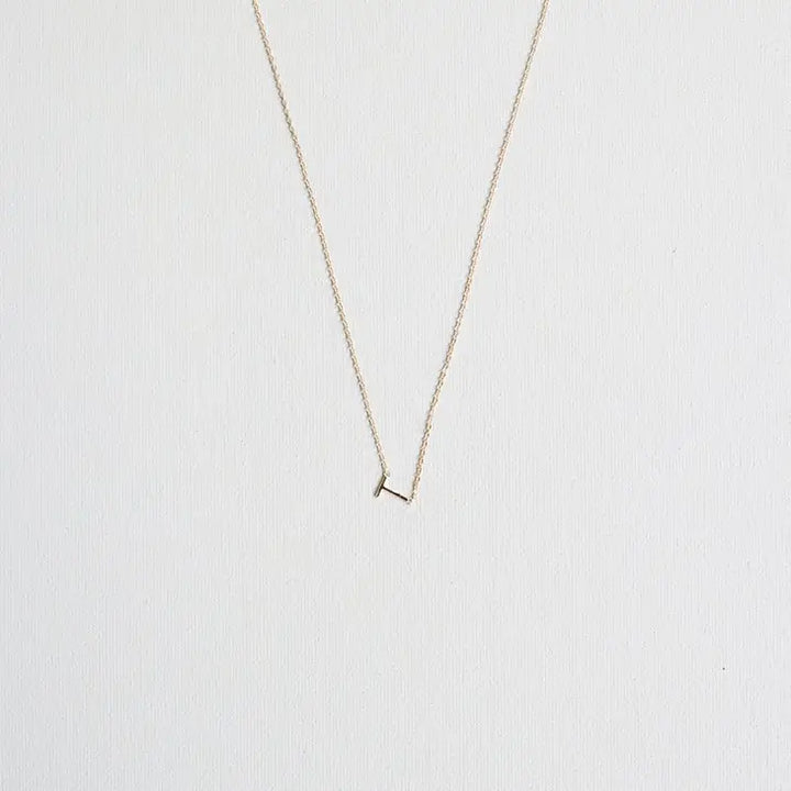 Michelle McDowell - Gold Luxe Initial Necklace